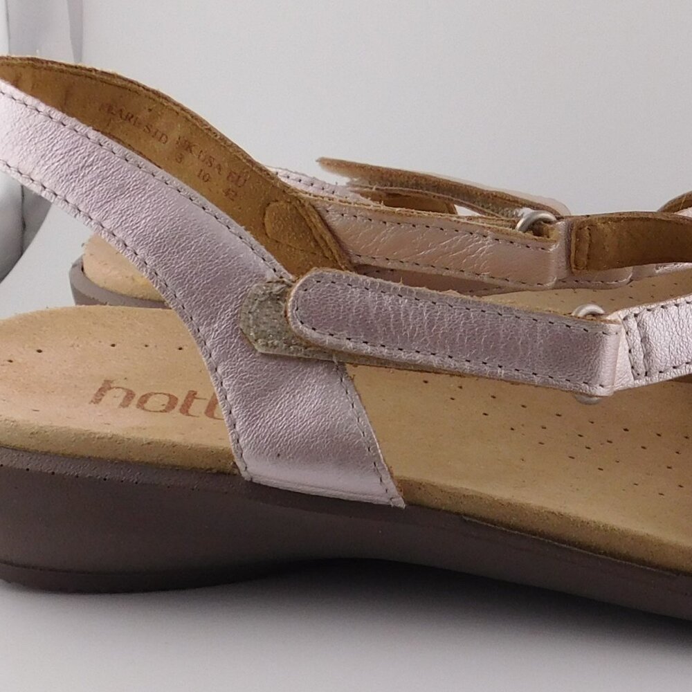 Hotter  Rio Comfort Concept Sandals Metallic  Flat Sandals  US 10 - Picture 3 of 8